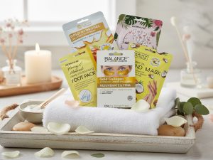Spa products for a relaxing experience