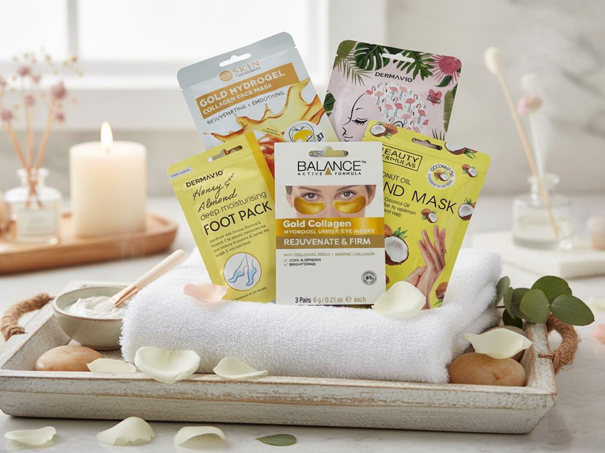 Spa products for a relaxing experience
